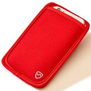 SHIELD YOUR BODY (SYB) RED Phone Pouch- SHIELD Wireless EMF Radiation